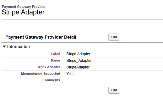 Configuring Stripe Payment Gateway Integration in Salesforce Commerce Cloud Step 2