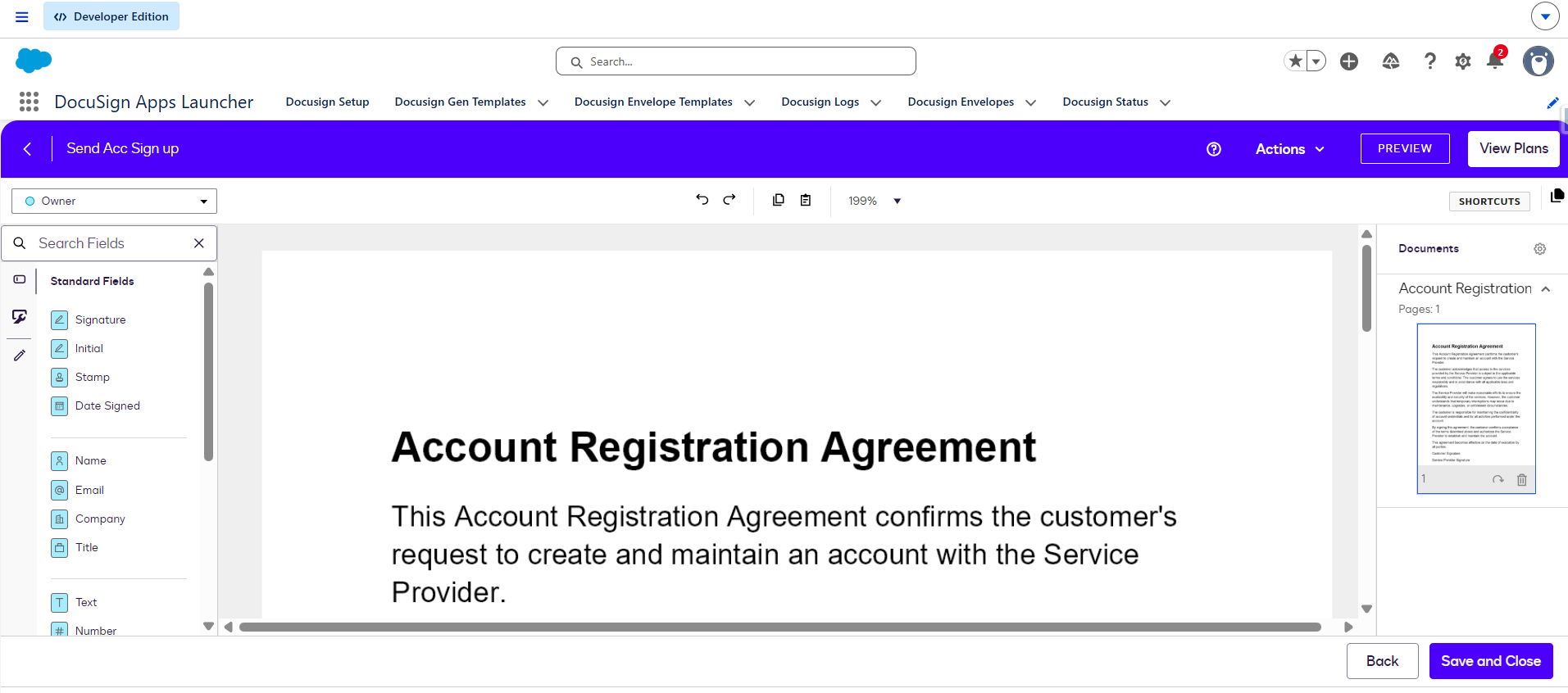 DocuSign Step 15