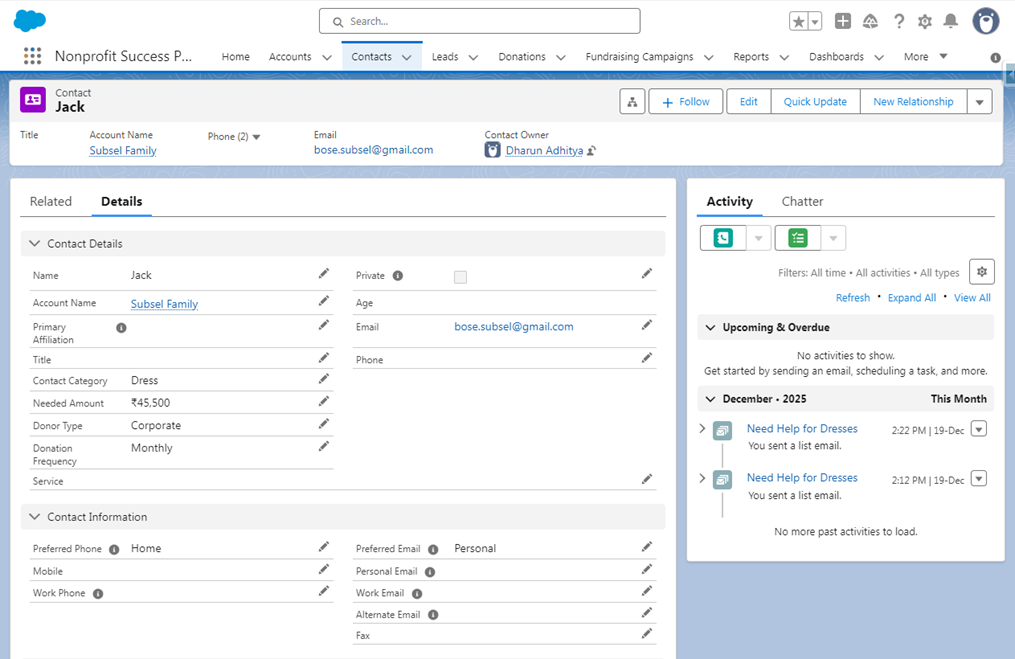 Modernizing NGO Fundraising and Donor Management with Salesforce NPSP Step 4
