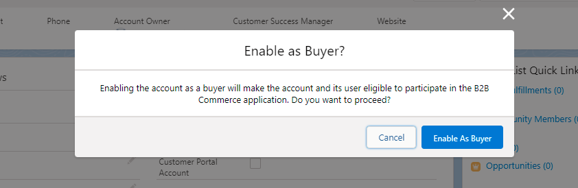 Salesforce B2B Commerce Cloud Store Set Up Step 36