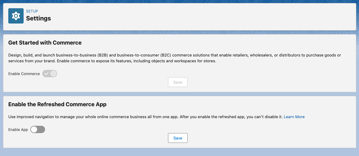 Salesforce B2B Commerce Cloud Store Set Up Step 5